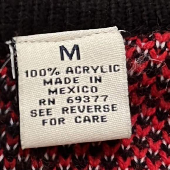 CLASSIC ELEMENTS Red Tartan Cardigan Plaid Sweater NWOT - Picture 11 of 11